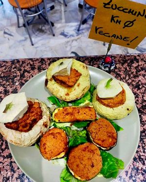 zucchine ripiene at Bar Carpano in Alessandria