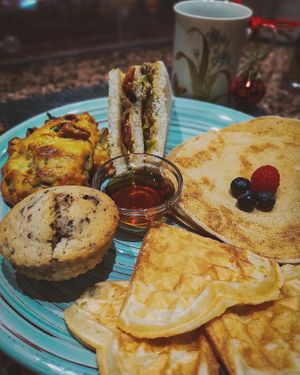 Brunch vegano at Bar Carpano in Alessandria