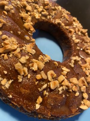 Torta vegana nocciole e sciroppo d’acero at Bar Carpano in Alessandria