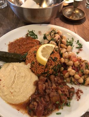 Vegan starters  at LoLu in Duisburg