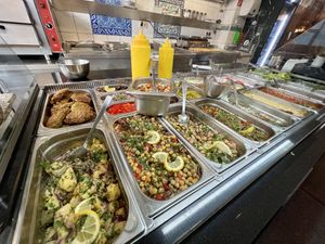 'buffet'  at LoLu in Duisburg