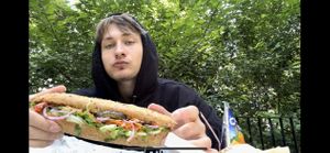 Me and the tasty vegan  at Tasty Bruges in Bruges