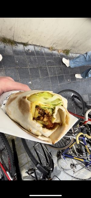 Crispy vegan 🔥  at Tasty Bruges in Bruges