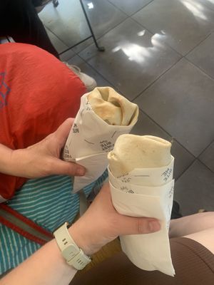 Crispy vegan and vegan tortillas  at Tasty Bruges in Bruges