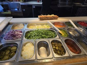 Counter at Tasty Bruges in Bruges