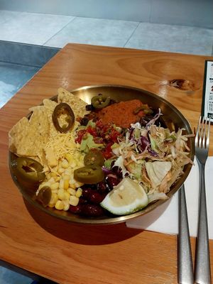 Mexican beef bowl at Mixigan in Taichung