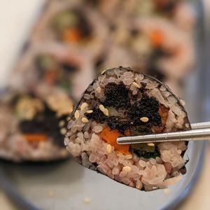 Vegan Truffle Gimbap at Saute Saranghae in East Singapore
