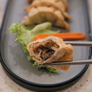 Vegan Mandu at Saute Saranghae in East Singapore