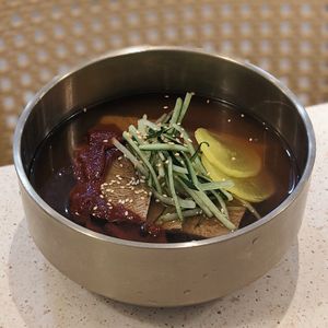 Vegan Bibim Naengmyeon at Saute Saranghae in East Singapore