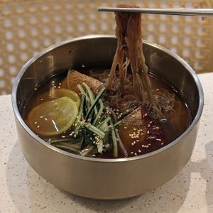 Vegan Bibim Naengmyeon at Saute Saranghae in East Singapore