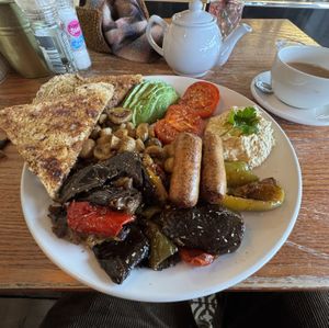 Vegan breakfast 2   at Yaaze in Hastings