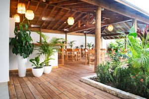  at Naboo Restaurant in Roatan