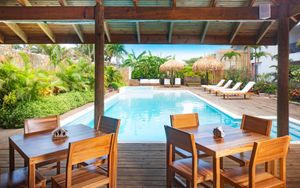  at Naboo Restaurant in Roatan