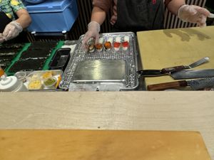 Watermelon and carrot lox!   at Oh! Dahon in New York City