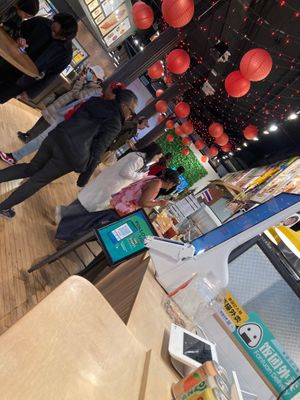 Food hall at Oh! Dahon in New York City