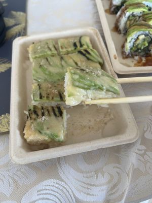 Avocado Truffle Oshizushi   at Oh! Dahon in New York City