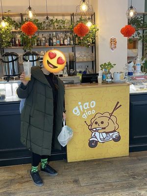 Happy customer at GiaoGiao in Milan