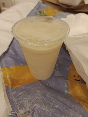 White chocolate mockshake at Vegan Passion in East London