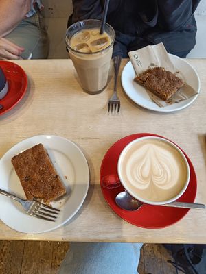 Peanut butter blondie at Dose  in London