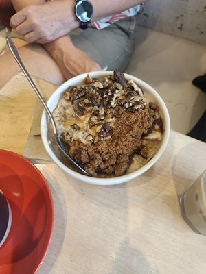 Porridge at Dose  in London