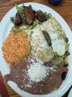 Enchilada Vegetariana  at Casita del Campo in Los Angeles
