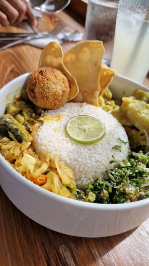 Nicely presented at Cafe Solomons in Hikkaduwa