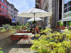 Outdoor seating at SEIN  in Zurich