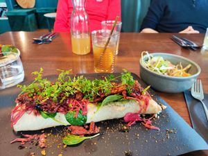 Chimichurri sandwich at SEIN  in Zurich