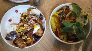 Kaiser Schmarrn and Amalfi Mezzelune at SEIN  in Zurich