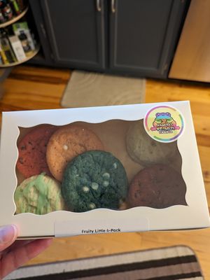 Fruity little six pack at Another Vegan Cookie - Pop Up in Columbus