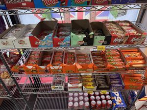 Kit Kat and Reese‘s PB North American and UK  at Sweet Molly's British Shop and Bakery in Acton