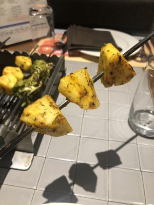 Grilled pineapple   at Barbecue Nation - Al Wahda Mall in Abu Dhabi