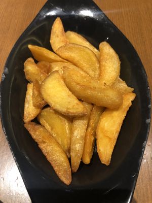 Cajun spiced potatoes   at Barbecue Nation - Al Wahda Mall in Abu Dhabi