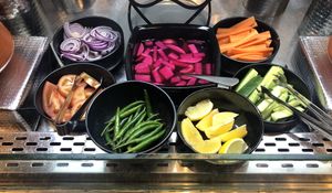 Salad bar  at Barbecue Nation - Al Wahda Mall in Abu Dhabi