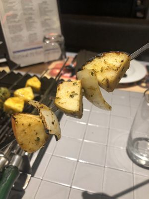 Grilled apple and onions  at Barbecue Nation - Al Wahda Mall in Abu Dhabi