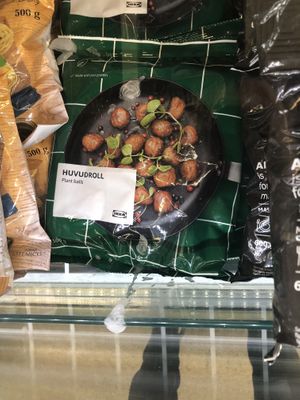 Frozen plant balls  at IKEA - Al Wahda Mall in Abu Dhabi