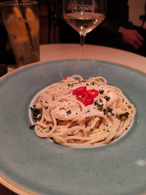 Aglio e olio at Al Ponte Prague in Prague