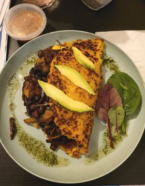 Cachapa at La Tiendita del Sabor in Aberdeen