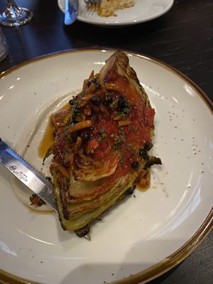 Braised cabbage   at Blue Atlas Restaurant and Market  in Richmond