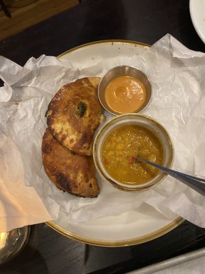 Empanadas   at Blue Atlas Restaurant and Market  in Richmond