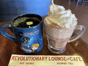 Coffee and Hot chocolate   at Revolutionary Lounge in Toms River