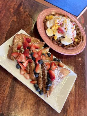 Waffles and French toast   at Revolutionary Lounge in Toms River