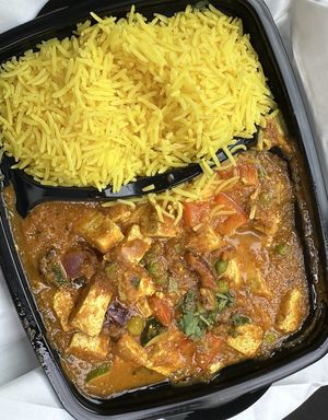 319 Tofu Curry zum Mitnehmen   at Indisch Curry - Real Taste of India in Neu Wulmstorf