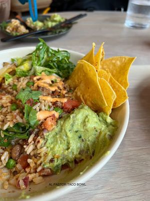 Al Pastor Taco Bowl  at PLANTA Cocina in Washington
