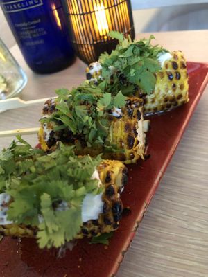 Vegan Street Corn oh yeah😋  at PLANTA Cocina in Washington