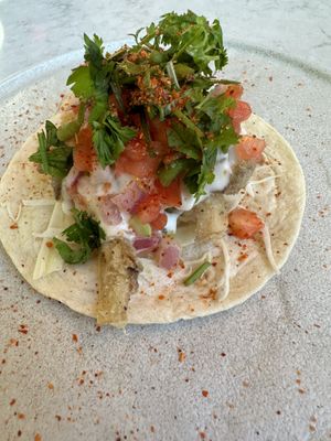 Baja mushroom taco   at PLANTA Cocina in Washington