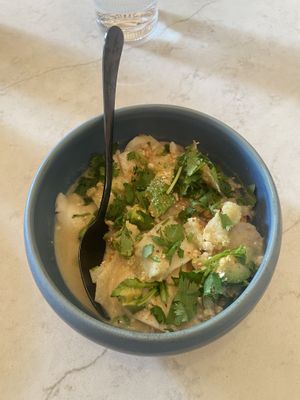 Coconut ceviche  at PLANTA Cocina in Washington
