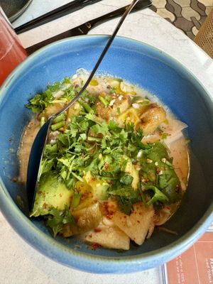 Coconut ceviche   at PLANTA Cocina in Washington