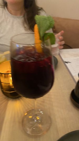 Cherry cola spritz  at PLANTA Cocina in Washington