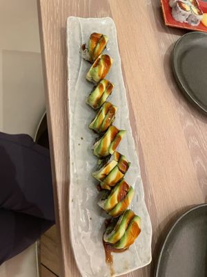 Dragon roll  at PLANTA Cocina in Washington